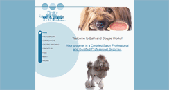 Desktop Screenshot of bathanddoggieworks.com